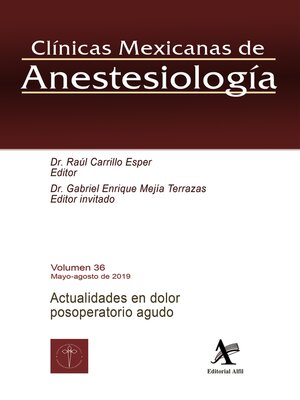 cover image of Actualidades en dolor posoperatorio agudo